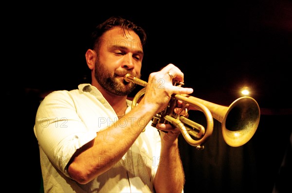 Jack Kendon, Nigel Thomas Quintet, Verdict Jazz Club, Brighton, East Sussex, June 2023. Creator: Brian O'Connor.