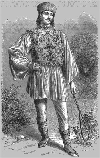 'Wallachian Peasant; A Visit to the Danubian Principalities', 1875. Creator: Unknown.