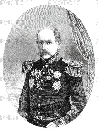 Count Gyldenstolpe, Grand Marshal of Sweden, 1860. Creator: Unknown.