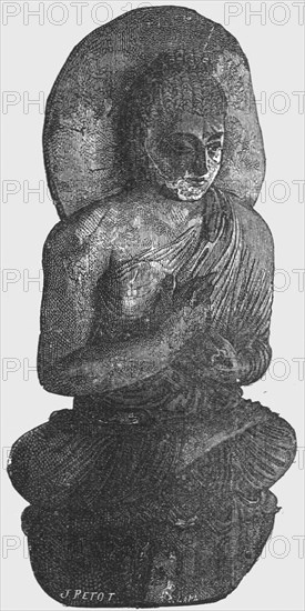 'Idol of an Indian Temple; Notes on the Ancient Temples of India', 1875. Creator: Unknown.