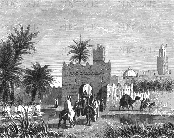 ''Tetuan; A Ride to Gebel-Mousa, in North-Western Barbary', 1875. Creator: Trorey Blackmore.