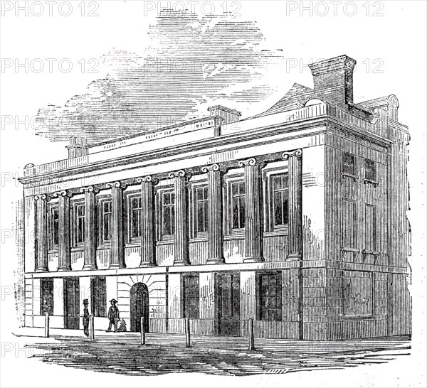 Fareham Institution Hall and Corn Exchange, 1860. Creator: Unknown.