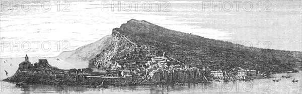 'Panorama of Portovenere; The Gulf of Spezia', 1875. Creator: Unknown.