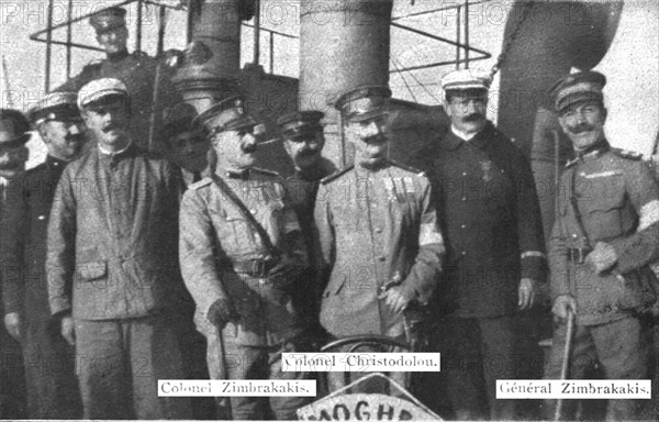 'Les evenements d'orient; Les chefs militaires du mouvement national', 1916. Creator: Unknown.