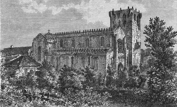 ''The Monastery De Leca Do Balio, near Oporto; Excursions near Lisbon', 1875. Creator: Unknown.