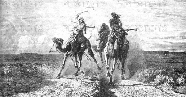 'Robbers of the Desert; A Naturalist's Ride in the Atlas Mountains', 1875. Creator: Unknown.