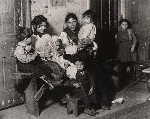 An Italian Home Near Hull House, 1910, Printed 1920s. Creator: Lewis Wickes Hine.