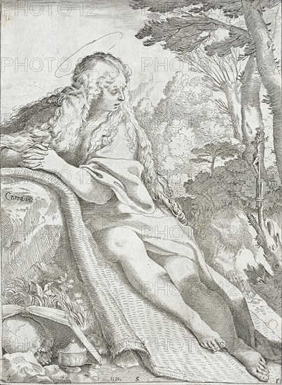 Saint Mary Magdalene, 1591. Creator: Annibale Carracci.