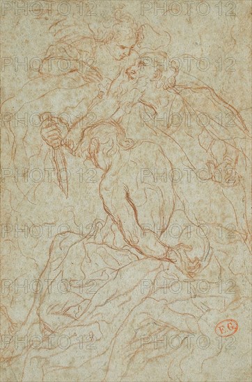 The Sacrifice of Isaac, 17th-18th century. Creator: Antonio Balestra.