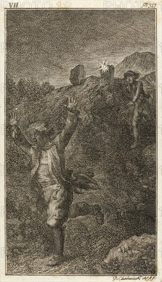 Illustration for Henry Pestalozzi's 'Leonard and Gertrude or the Village Customs', 1782. Creator: Daniel Nikolaus Chodowiecki.