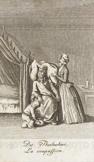 Illustration for 'Uprightness and Hypocrisy', 1793. Creator: Daniel Nikolaus Chodowiecki.