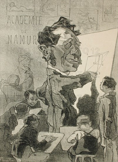 Ferdinand Marinus, 1857. Creator: Félicien Rops.