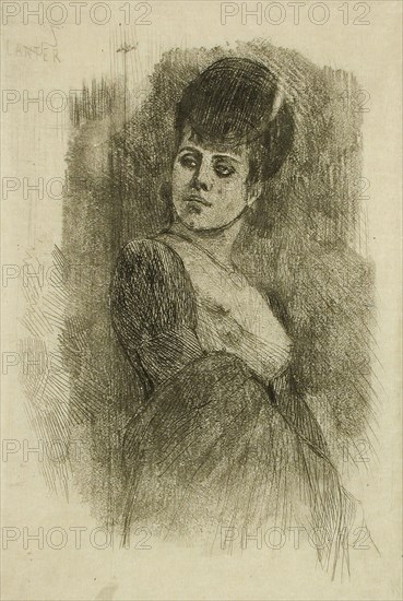 Passé minuit, c1875. Creator: Félicien Rops.