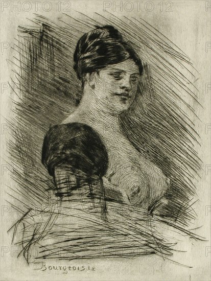 Bourgeoisie, between circa 1875 and circa 1880. Creator: Félicien Rops.