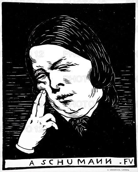 To Schumann, 1893. Creator: Felix Vallotton.