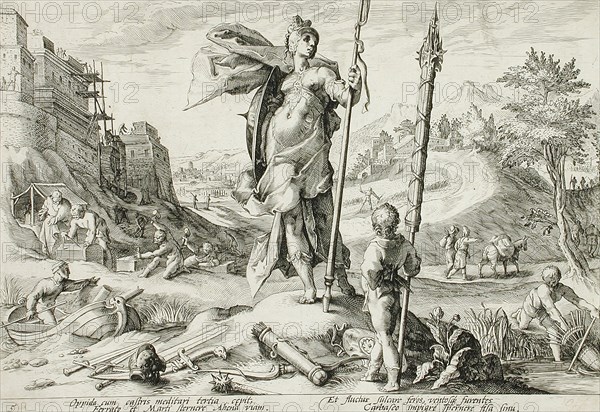 The Age of Bronze, published 1589. Creator: Hendrik Goltzius.