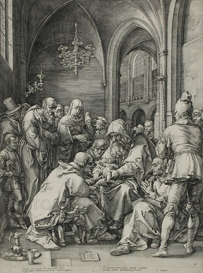 The Circumcision, 1594. Creator: Hendrik Goltzius.