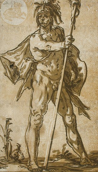 Mars, between circa 1588 and circa 1590. Creator: Hendrik Goltzius.