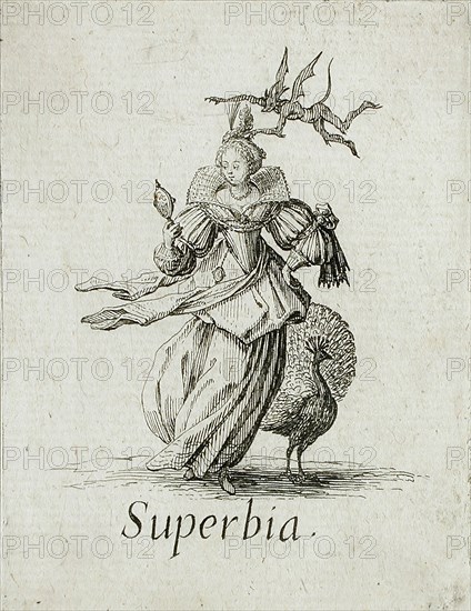 Pride, c1621. Creator: Jacques Callot.