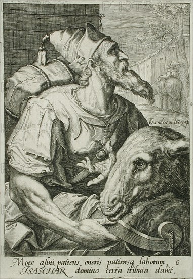 Issachar, c1590. Creator: Jacques de Gheyn II.