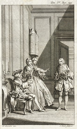 Illustration from Tom Jones, published 1750. Creator: Jan Punt.