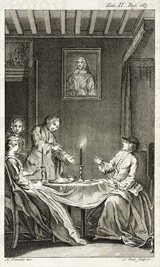 Illustration from Tom Jones, published 1750. Creator: Jan Punt.