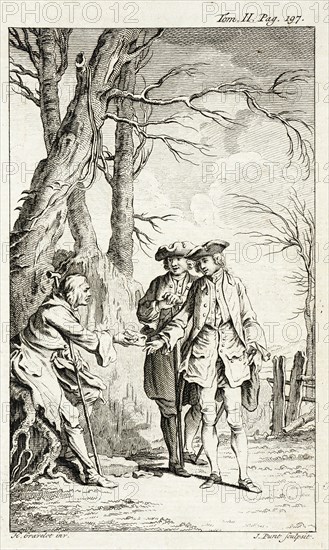 Illustration from Tom Jones, published 1750. Creator: Jan Punt.