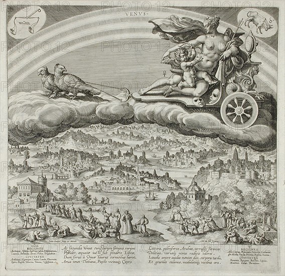 The Sun, c1585. Creator: Johann Sadeler I.