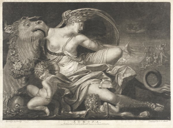 Europa, 1776. Creator: John Raphael Smith.