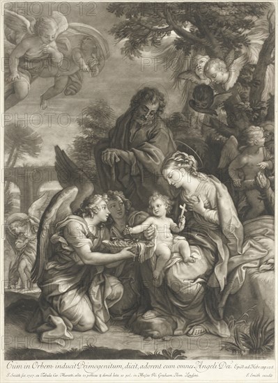 Holy Family, 1707. Creator: John Smith.