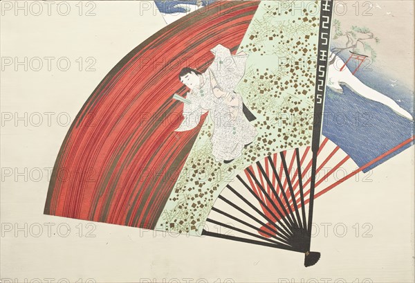 A Thousand Grasses (Chigusa) (image 22 of 33), 1900. Creator: Kamisaka Sekka.