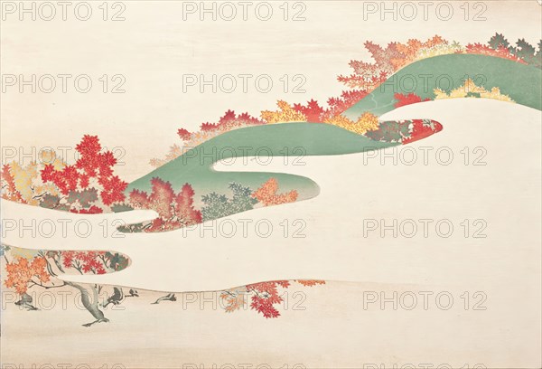 A Thousand Grasses (Chigusa) (image 9 of 33), 1900. Creator: Kamisaka Sekka.