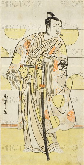 Actor Bando Mitsugoro I (image 2 of 2), 1770s-mid 1780s. Creator: Shunsho.