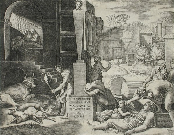 The Morbetto, between circa 1515 and circa 1516. Creator: Marcantonio Raimondi.