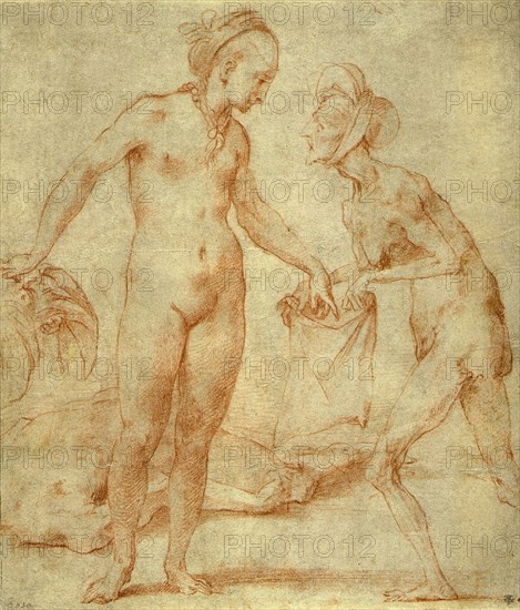Judith with the Head of Holophernes, between circa 1535 and circa 1540. Creator: Rosso Fiorentino.