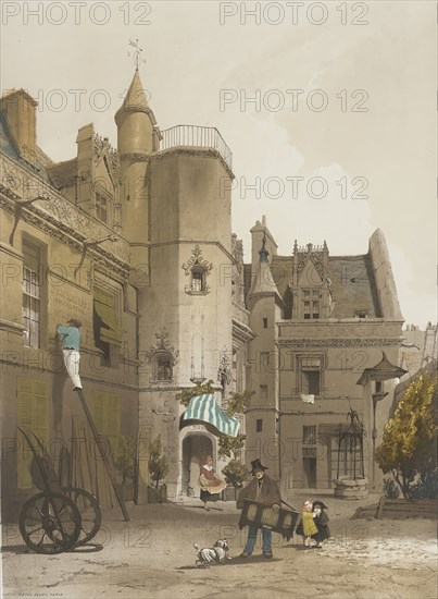 Hôtel de Cluny, Paris, 1839. Creator: Thomas Shotter Boys.