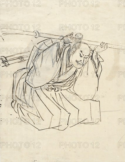 Shinano Sakon Tomoyuki, between 1848 and 1849. Creator: Utagawa Kuniyoshi.