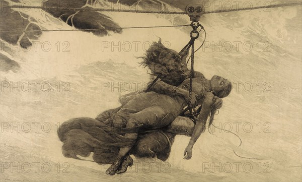 Saved, 1889. Creator: Winslow Homer.