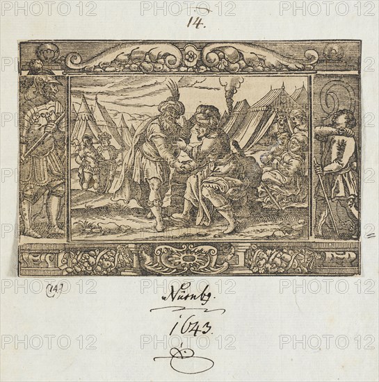 Biblical Scene (Jacob and Esau [?]), c1643. Creator: Unknown.