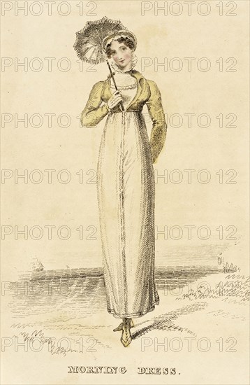 Fashion Plate (Morning Dress), 1812. Creator: Unknown.