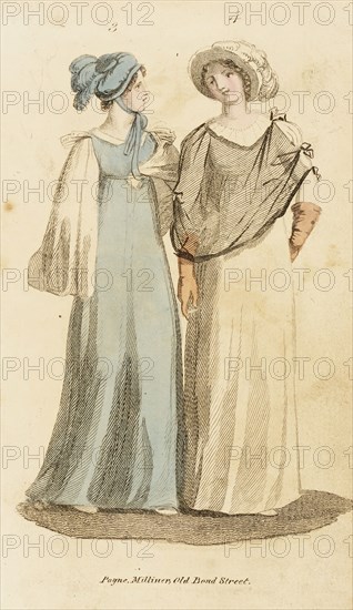 Untitled Fashion Plate, 1802. Creator: Unknown.