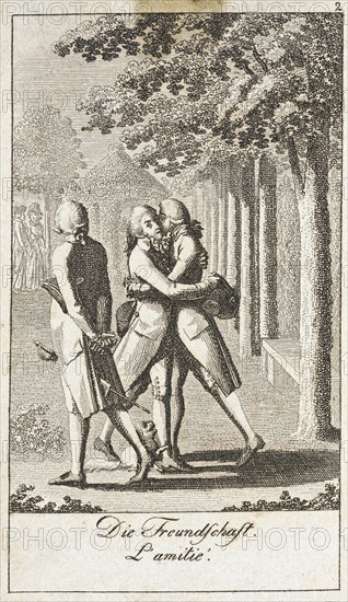 Illustration for 'Uprightness and Hypocrisy', 1793. Creator: Daniel Nikolaus Chodowiecki.