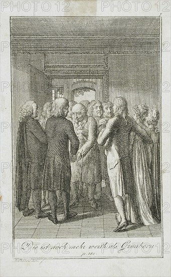 Illustration to Becker's Pocketbook für 1799. Creator: Daniel Nikolaus Chodowiecki.