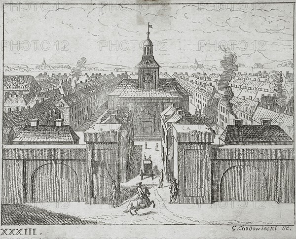 Illustration for Basedow's 'Elementary Work', 1770. Creator: Daniel Nikolaus Chodowiecki.