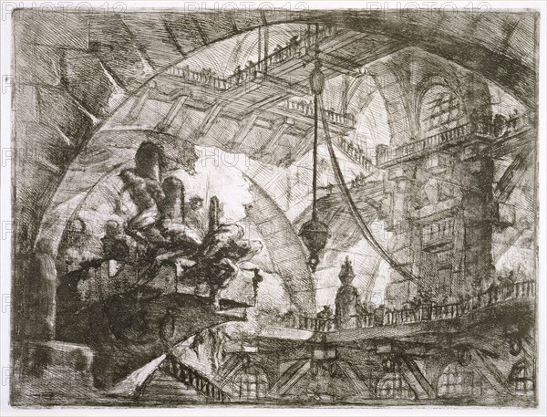 The Sawhorse, between 1749 and 1750. Creator: Giovanni Battista Piranesi.