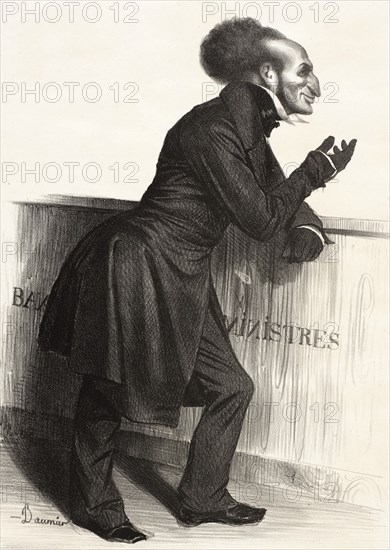 Mr. Joliv..., 1833.  Creator: Honore Daumier.