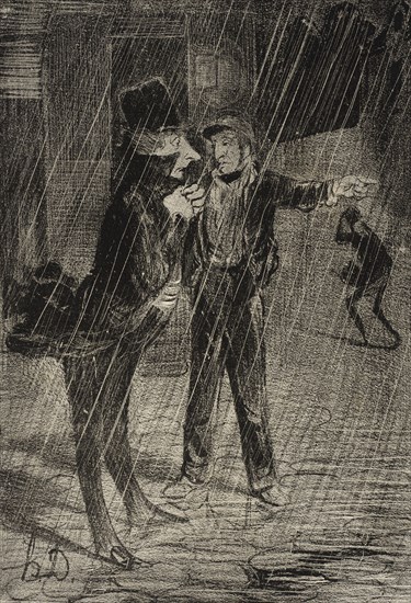 Comment à Chaillot!, 1839. Creator: Honore Daumier.