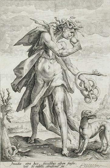 Envy, c1587. Creator: Jacob Matham.