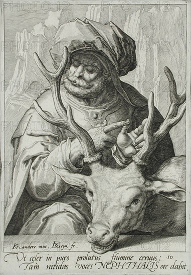 Napthali, c1590. Creator: Jacques de Gheyn II.