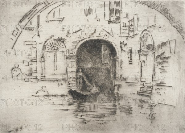 Stables, 1880. Creator: James Abbott McNeill Whistler.